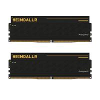 阿斯加特 32GB(16GBx2) DDR5 6000 台式机内存条 海姆达尔 马甲条 海力士M-die CL30 黑厚甲