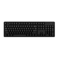 雷柏 V500PRO-2024版 黑轴 黑色 104键有线机械键盘
