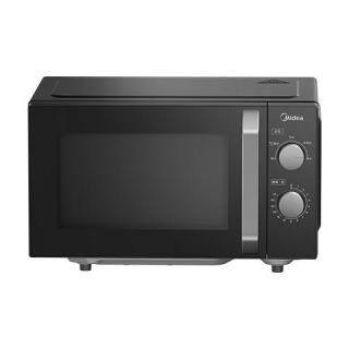 美的 微波炉经典升级款M2A 家用小型20升平板式 &易清洁快捷双旋钮 &高效速热杀菌除味 