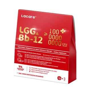 Lacare乐佳善优婴幼儿肠舒敏益生菌LGG+Bb12菌株3条