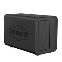 铁威马 TERRAMASTERF2-424 双盘位 4核心 8G内存 NAS网络存储服务器 团队协作 私有云 文件共享备份 电脑手机平板扩容