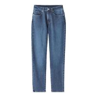 無印良品 MUJI(無印良品 )女式 弹力牛仔修身直筒裤 女款牛仔裤子长裤25年春季丹宁回潮