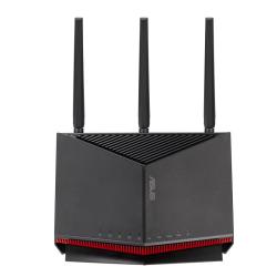 华硕 RT-BE86U 双频6800M 家用万兆Mesh路由器 Wi-Fi 7 黑色 单个装