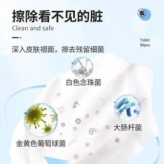  YIBAO 可冲散 湿厕纸  纯水 80抽*5包 【90%用户都选它】