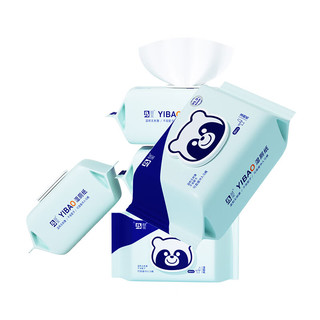 YIBAO 可冲散 湿厕纸  纯水 80抽*5包 【90%用户都选它】