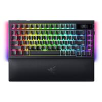 RAZER 雷蛇 黑寡妇蜘蛛V4无线专业版75% 81键 蓝牙,有线,无线键盘 雷蛇第三代触感橙轴 ARGB