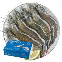 万景 京东超市，万景鲜冻白虾 2kg=49.96元