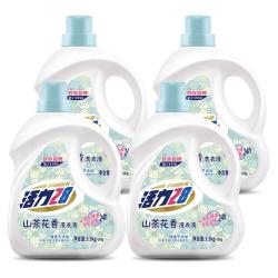 活力28 山茶花洗衣液京东自营28.8斤（3.6kg*4瓶）整箱洗衣液京东自营