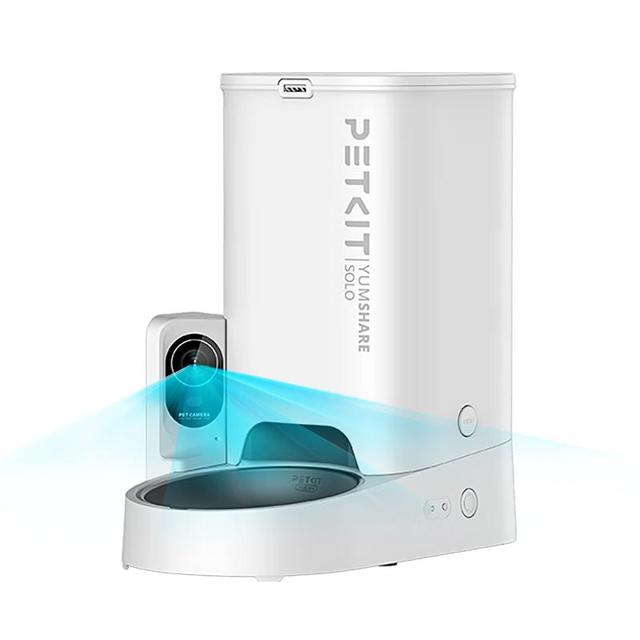 PLUS会员、今日必买：小佩 SOLO 宠物智能喂食器 AI可视版 白色 3L