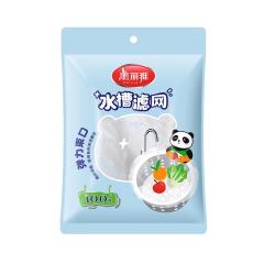 美丽雅 水槽过滤网100只一次性  厨房下水道水池地漏筛网