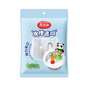美丽雅 水槽过滤网 100只