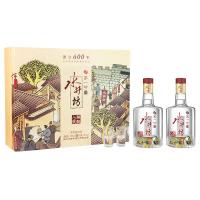 移动端、京东百亿补贴：水井坊 臻酿八号 52度 500ml*2瓶 礼盒装 浓香型白酒