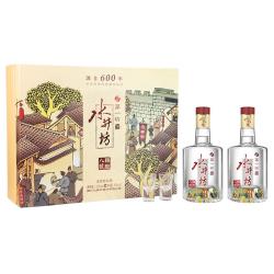水井坊 臻酿八号 52度 500ml*2瓶 礼盒装 浓香型白酒