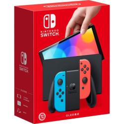 任天堂 Switch OLED 港版 游戏主机 红蓝色