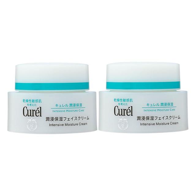 88VIP：珂润 润浸保湿补水面霜40g*2件1套