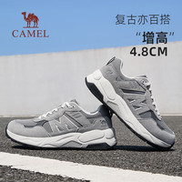 骆驼 运动鞋男透气2025秋季增高网面休闲鞋G15A852001