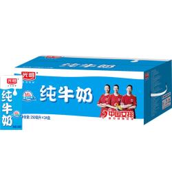 光明 纯牛奶 250ml*24盒 3.2g/100ml
