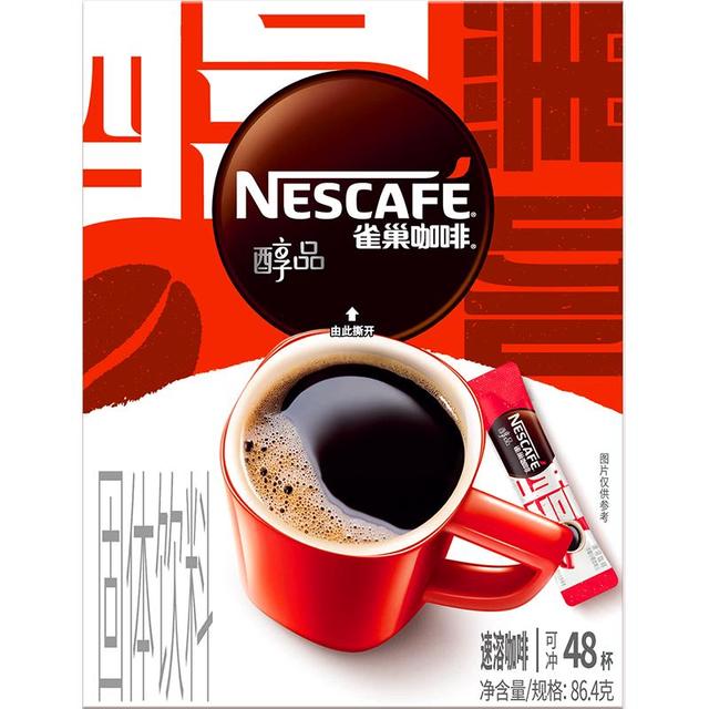 雀巢 醇品 速溶黑咖啡粉 86.4g