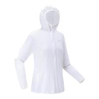 迪卡侬防晒衣H100防紫外线皮肤衣防晒外套轻薄户外5100540 白色 S