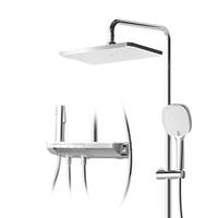 HEGII 恒洁 Y55 琴悦系列 HMF938-333 淋浴花洒套装 银色 恒温款