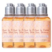 欧舒丹甜蜜樱花香沐浴啫喱35ml*4