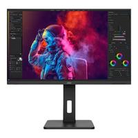 AOC U32P2C 31.5英寸VA显示器（4K、72%NTSC、65W Type-C）