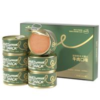 HELLOJOY 狗罐头狗湿粮宠物狗零食犬用罐头 牛肉口味85g*6罐