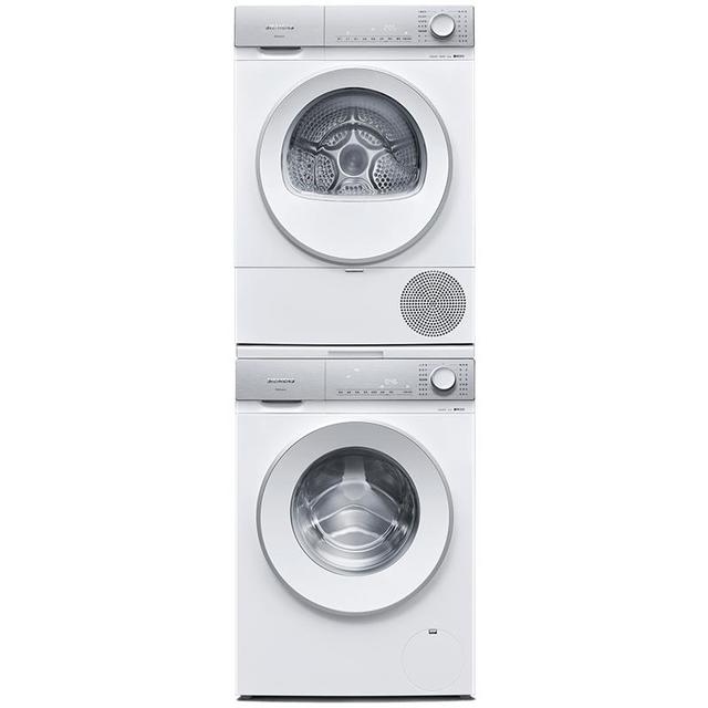 大件超省：西门子 SIEMENS 小晶钻系列  WG52H1U00W+WQ53H2001W 热泵洗烘套装