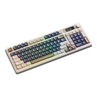 狼蛛 三模连接 机械键盘  复古灰 RGB