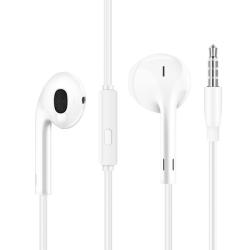 纽曼 半入耳式有线耳机  有线充电 白色 3.5mm