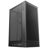 九州风神CH270机箱(智能数显底座/兼容M-ATX背插主板/388mm显卡/174mm散热限高/360水冷) CH270黑色