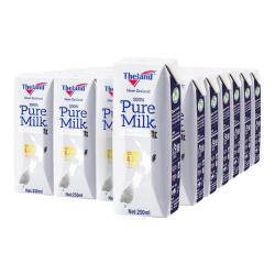 纽仕兰 新西兰草饲4.0g蛋白高钙全脂纯牛奶100%生牛乳250ml*24盒 母亲节