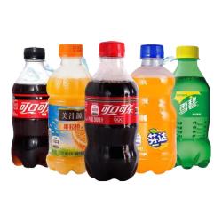 芬达 Coca-Cola 可口可乐 碳酸饮料 300ml*24瓶+芬达 300ml*6瓶