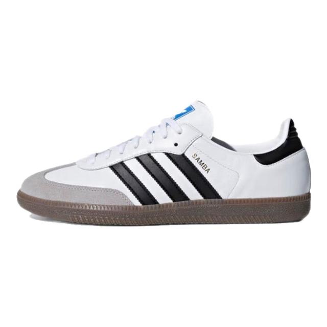 adidas 三叶草男鞋女鞋 2024春季运动鞋轻便耐磨板鞋时尚复古休闲鞋 B75806 38