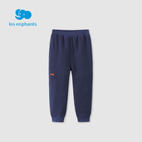 丽婴房儿童运动裤子男童休闲针织长裤小中童时尚运动裤子春款 咖啡色 120 CM/6岁