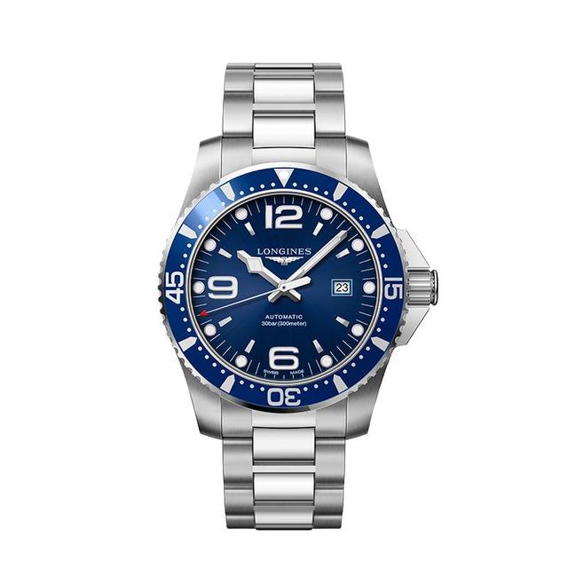 七夕好礼：LONGINES 运动康卡斯潜水系列 44毫米自动上链腕表 L3.841.4.96.6