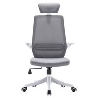 SIHOO 西昊 M76人体工学椅电脑椅 办公椅学习椅书桌椅会议椅子电竞椅座椅 M76灰网+头枕（高背款）
