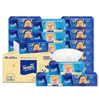 得宝(TEMPO)黄油小熊联名抽纸4层90抽*15包 纸巾 餐巾纸 卫生纸 4层 90抽*15包 黄油小熊IP系列