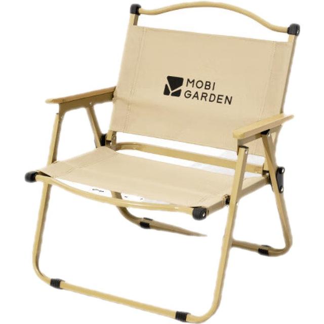 牧高笛 山川铁质折叠低背椅 户外露营便携克米特椅