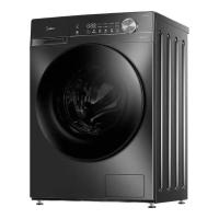 国家补贴、PLUS会员：美的 简尚系列 MG100V36T 滚筒洗衣机 10kg 金属钛