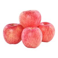 京鲜生 山东烟台红富士苹果 净重5斤 果径75mm+ 新鲜水果 源头直发