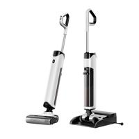 京东京造 小虎鲸Plus洗地机 21KPa飓风吸力 100℃煮热水洗 家用无线洗拖吸一体自动清洗 推入式扫地机