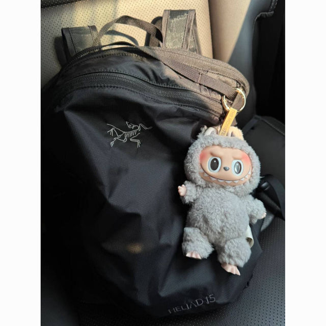 百亿补贴：ARC'TERYX 始祖鸟 黑色刺绣户外简约百搭基础双肩包