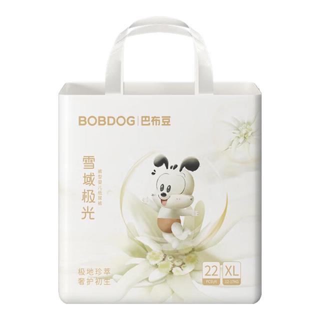 巴布豆 雪域极光 婴儿拉拉裤XL22片