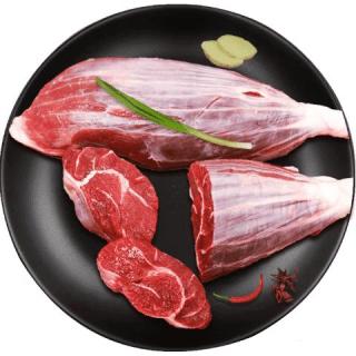 移动端、京东百亿补贴：京东超市 海外直采澳洲原切谷饲黑安格斯牛腱肉 净重3.2斤