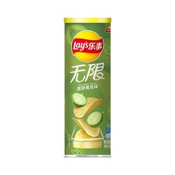 乐事 无限 薯片 翡翠黄瓜味 104g