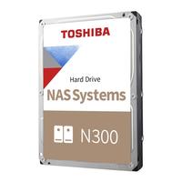 TOSHIBA N300系列 3.5英寸 NAS硬盘 16TB（CMR、7200rpm、512MB）HDWG31G