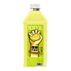哪吒 捏爆100%青柠汁2L 纯果汁 饮料火锅果汁含vc 青柠汁2L
