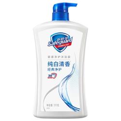 舒肤佳 经典净护系列 沐浴露 纯白清香 1L