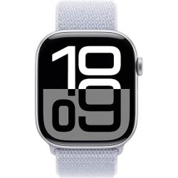 苹果 Apple Watch Series 10 GPS款 智能手表 42mm 银色铝金属